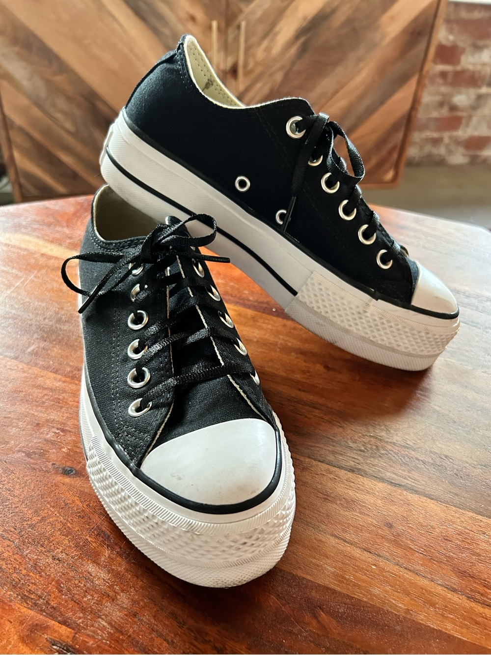 Converse Platform All Stars Black - Size 5.5
